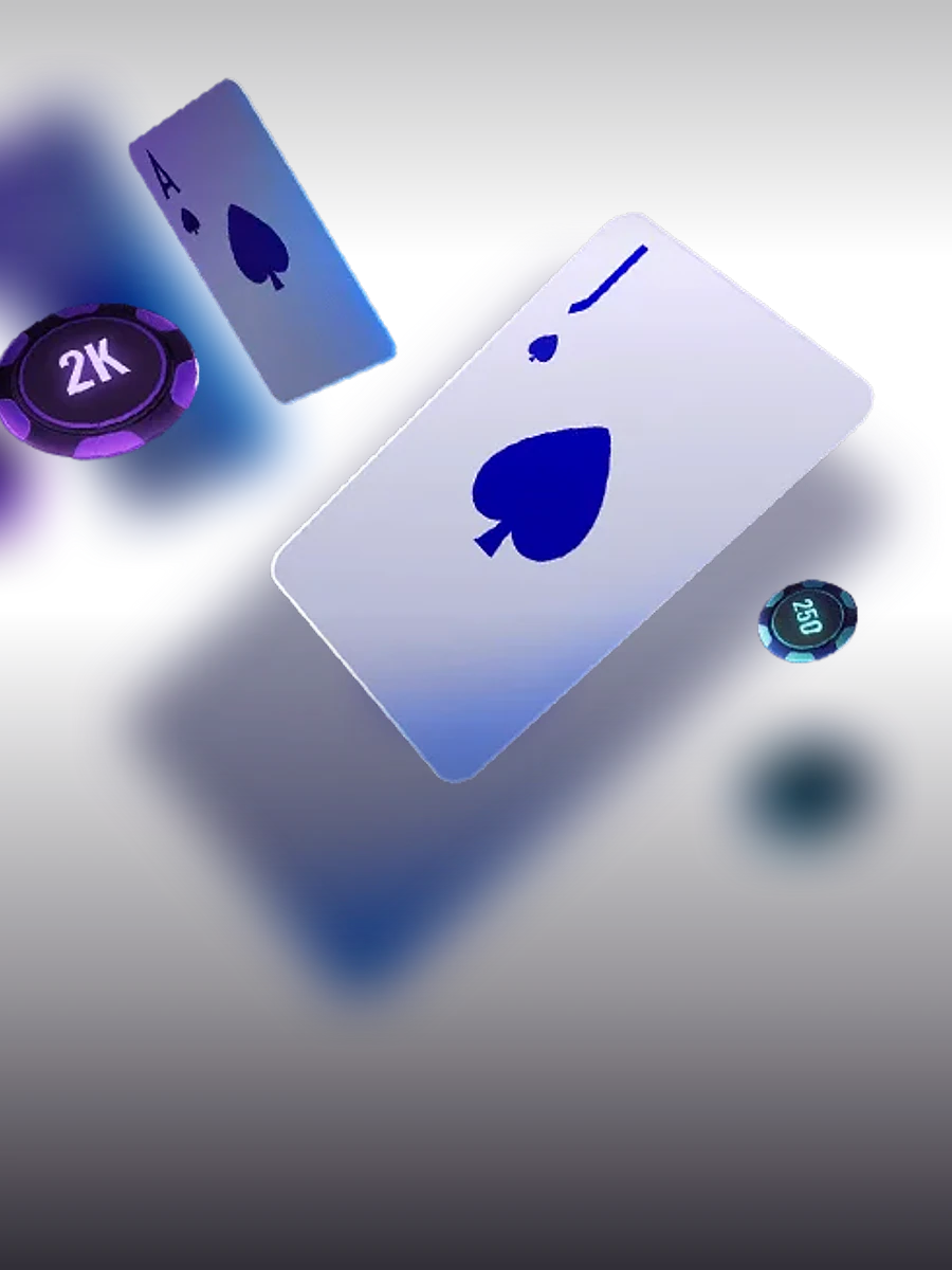 Blackjack card game artwork