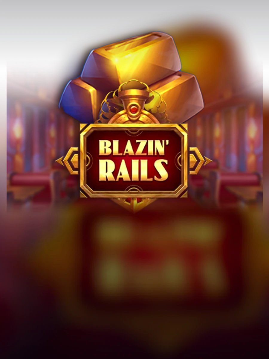 Blazin' Rails slot artwork