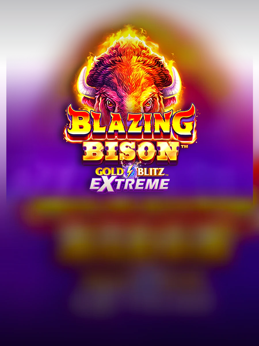 Blazing Bison: Gold Blitz Extreme slot artwork