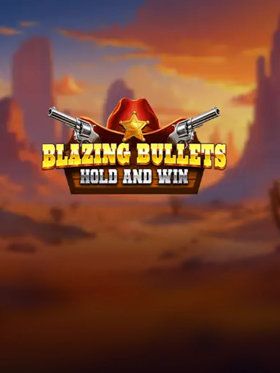 Blazing Bullets: Hold and Win slot artwork