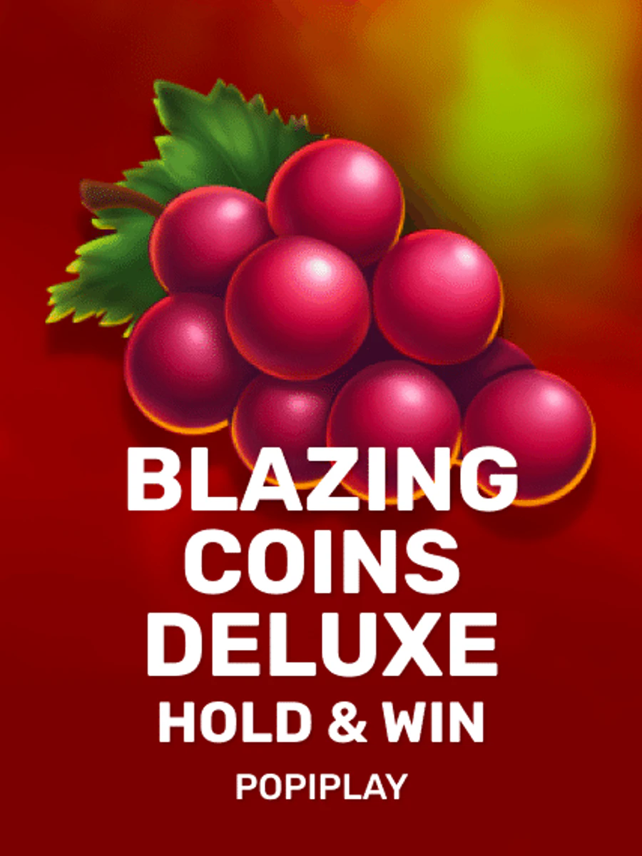 Blazing Coins Deluxe: Hold & Win slot artwork