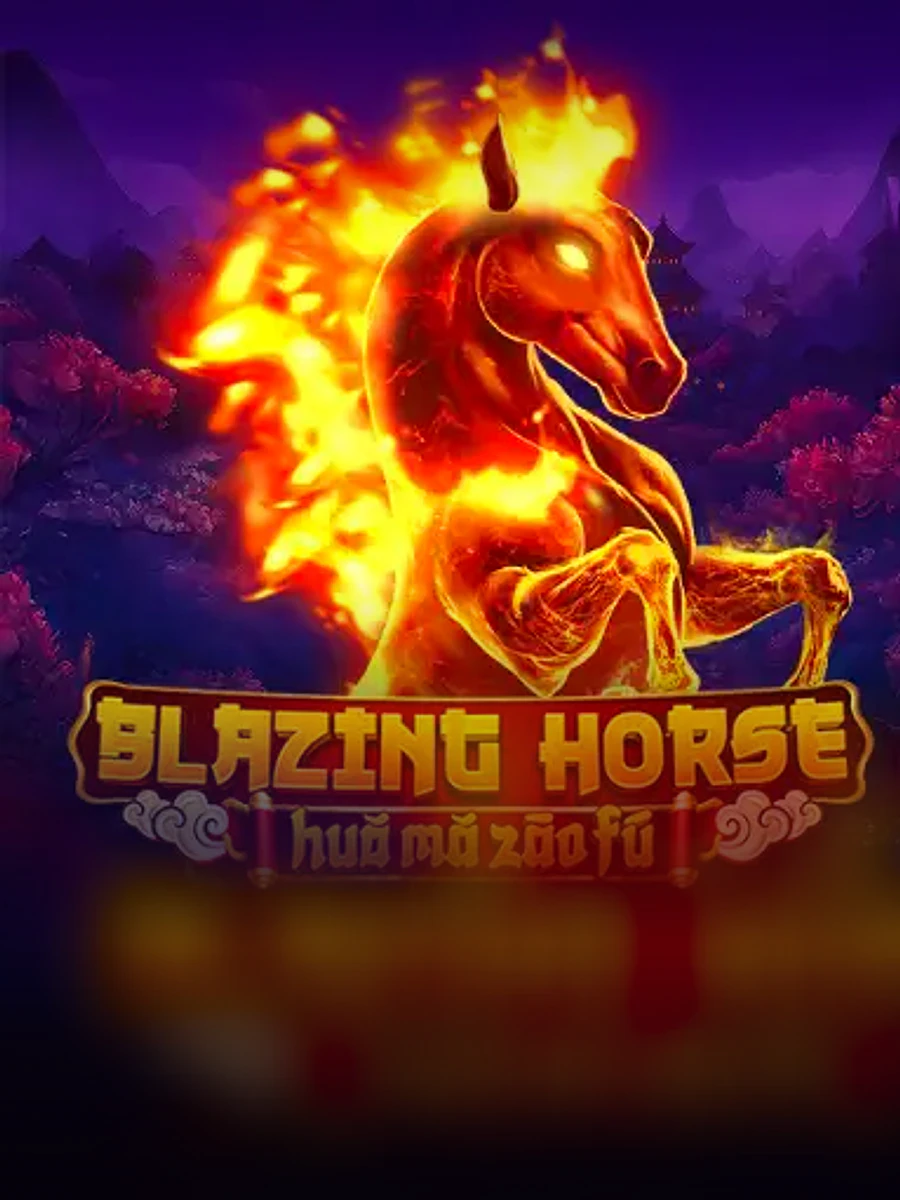 Blazing Horse - Huo Ma Zhao Fu casino game artwork