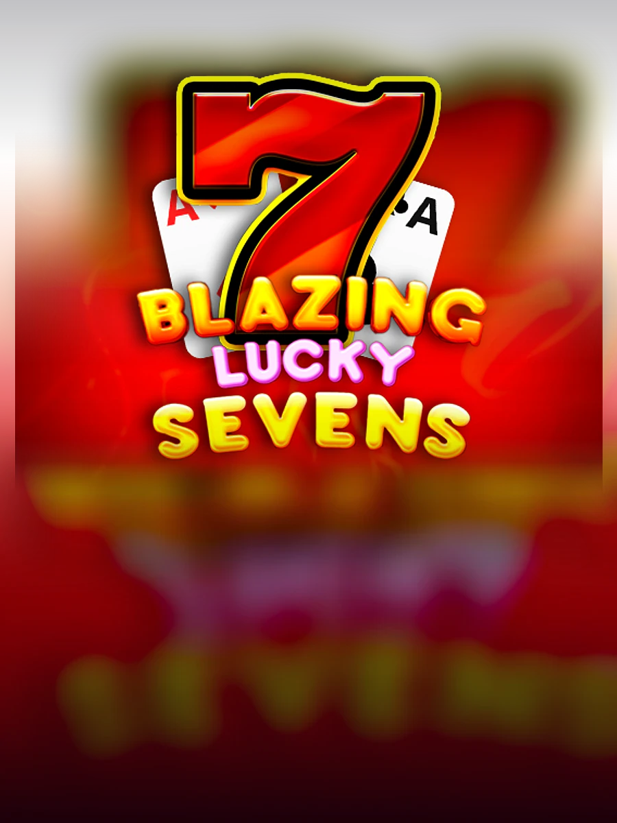 Blazing Lucky Seven slot artwork