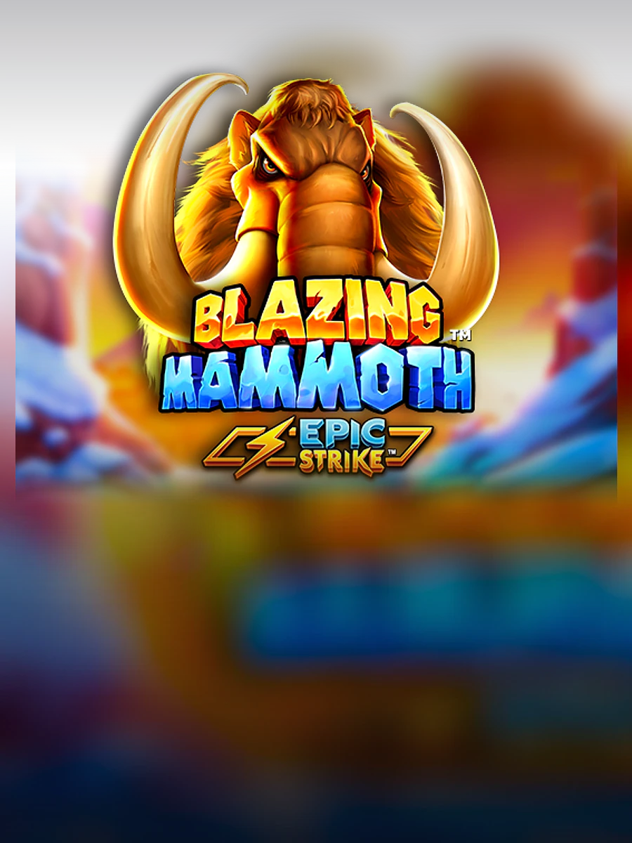 Blazing Mammoth slot artwork