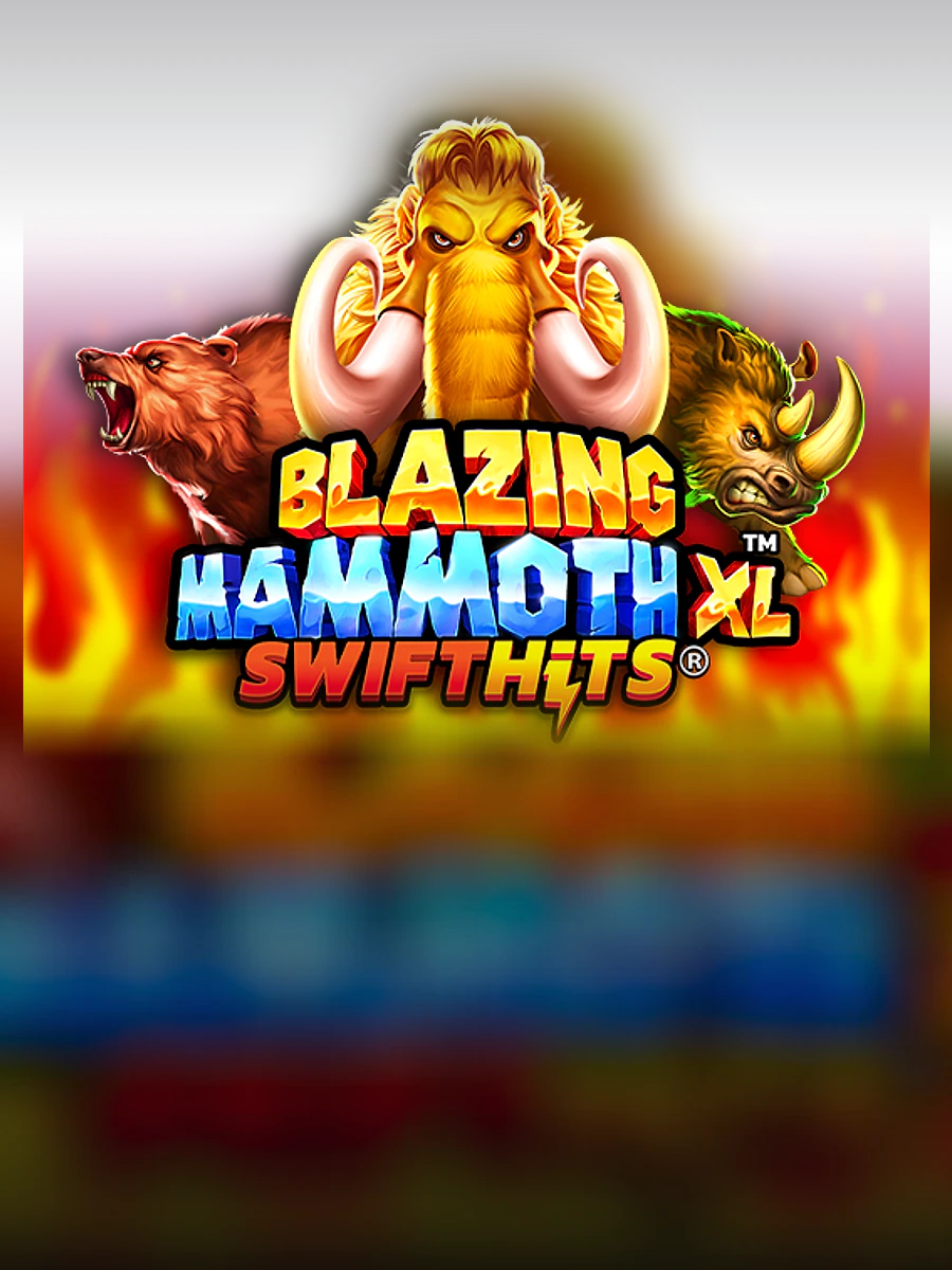 Blazing Mammoth XL slot artwork