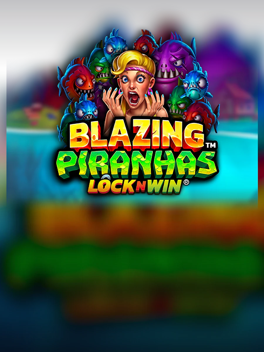 Blazing Piranhas slot artwork
