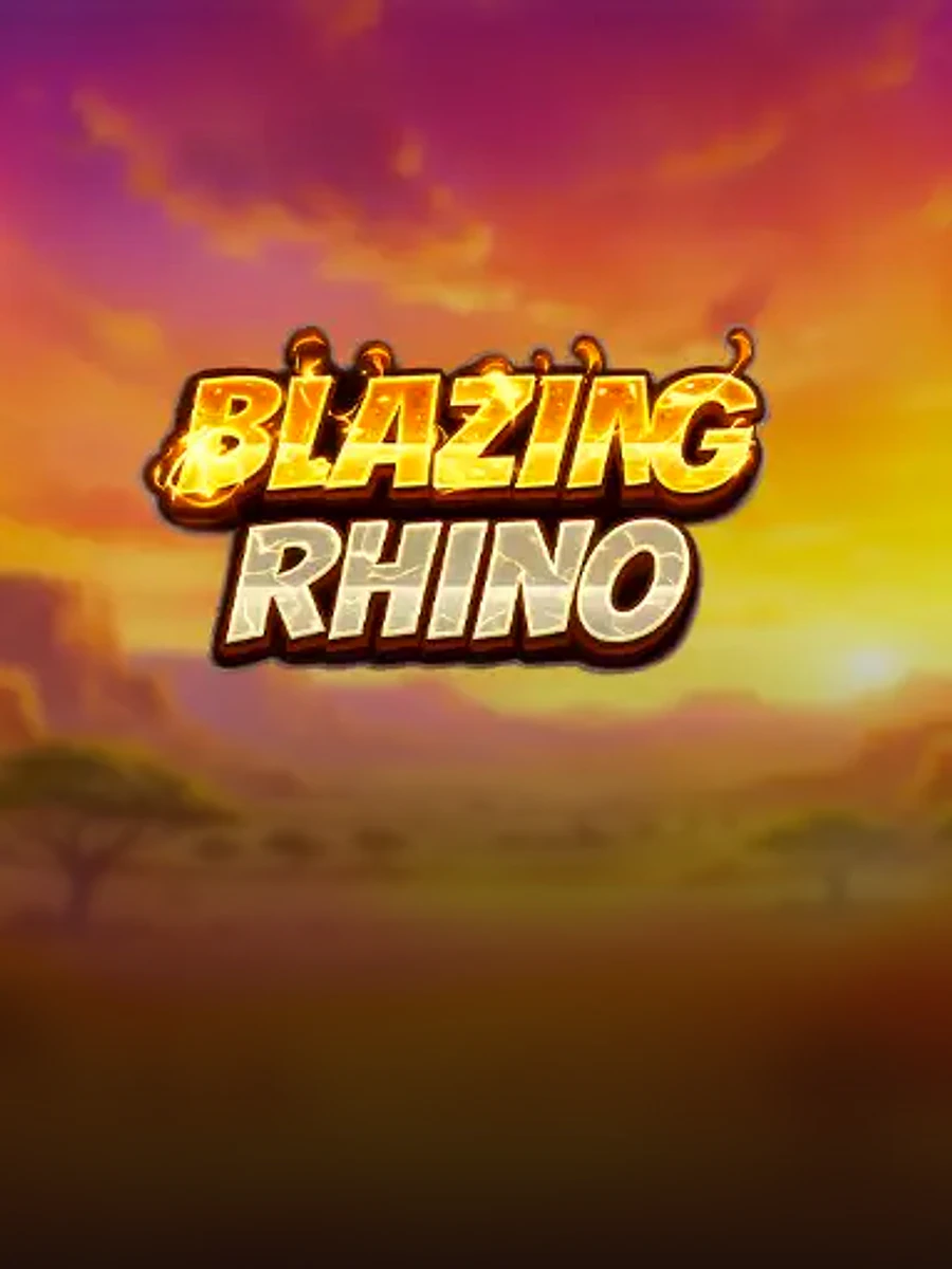 Blazing Rhino - Blast The Bonus 3x3 slot artwork
