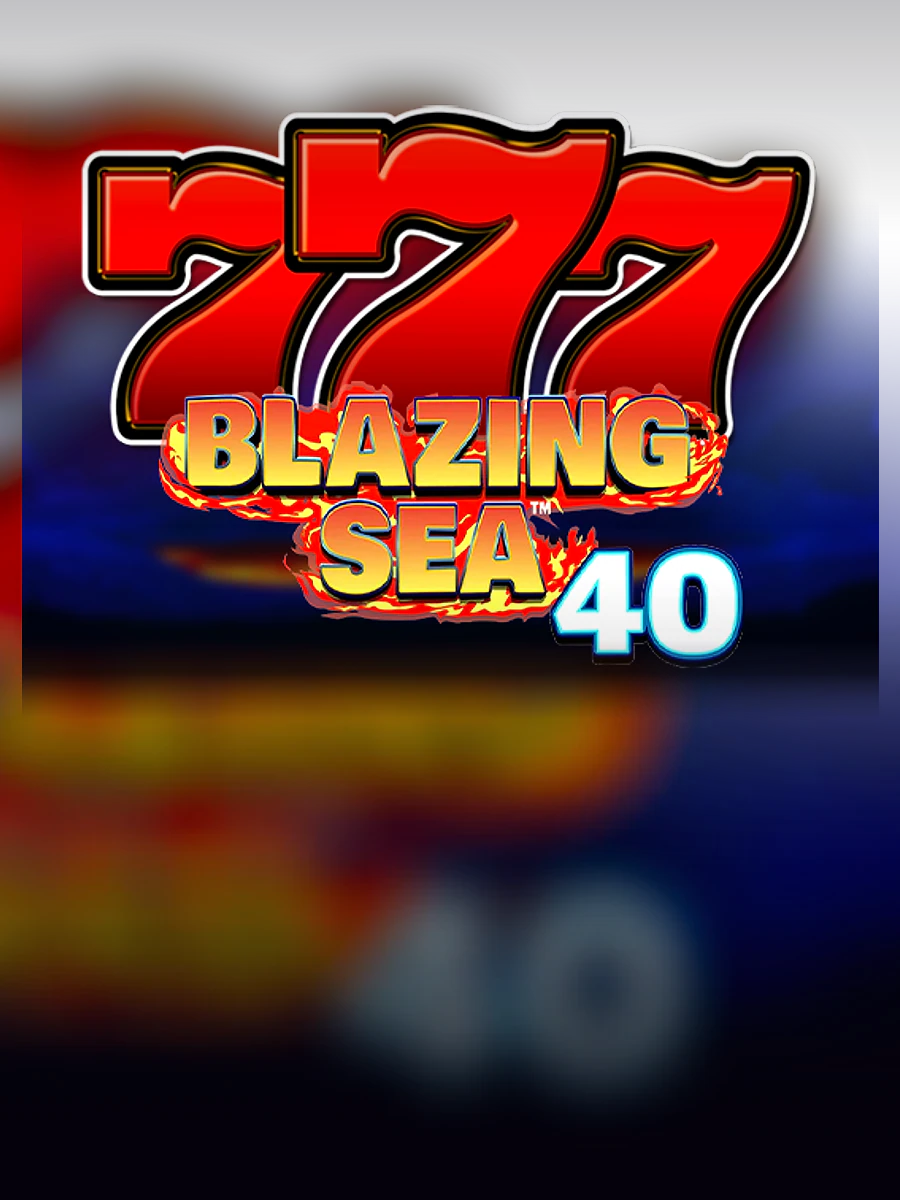 Blazing Sea 40 slot artwork