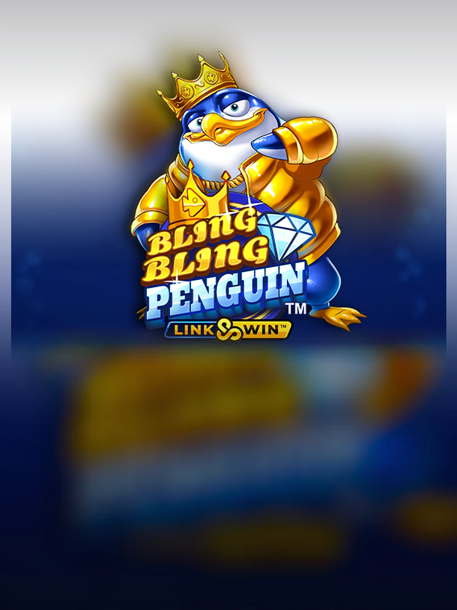 Bling Bling Penguin slot artwork
