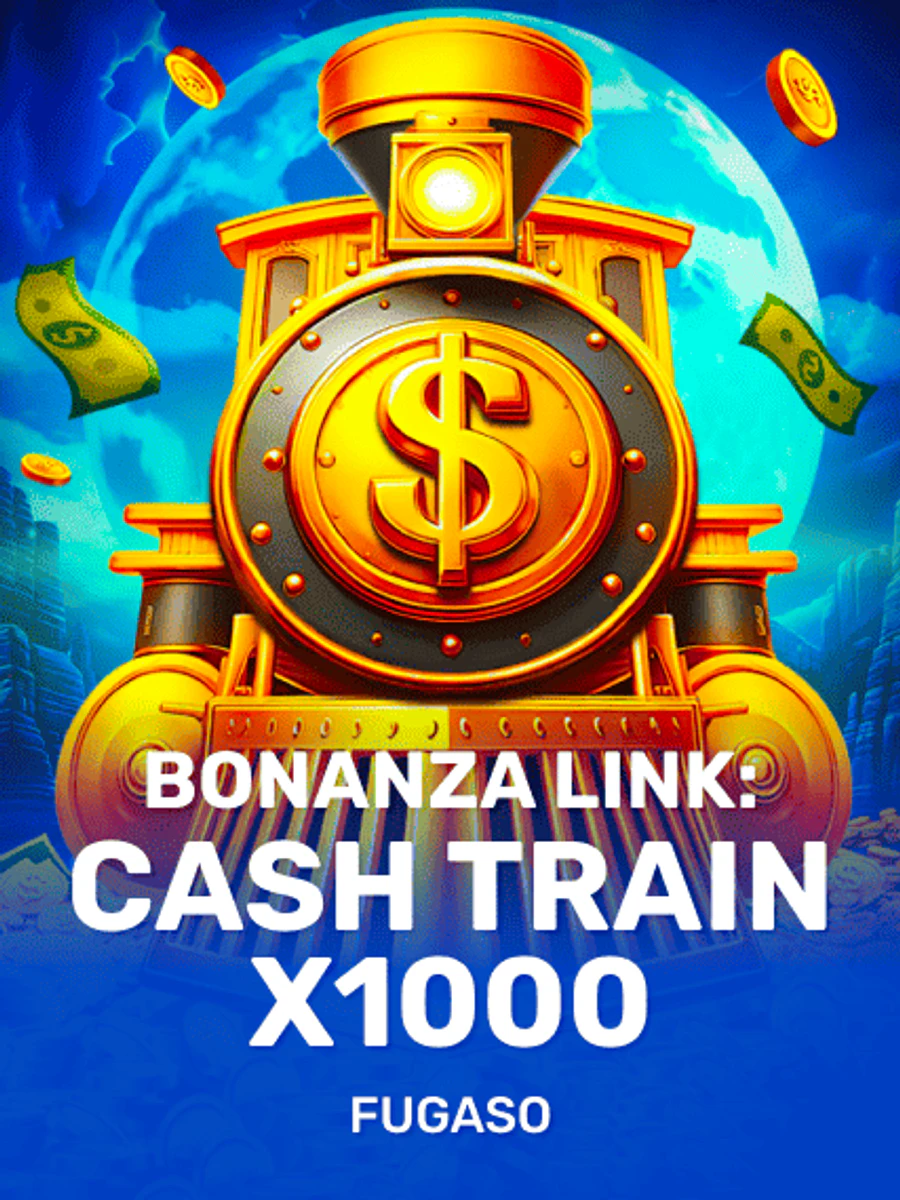 Bonanza Link: Cash Train X1000 slot artwork