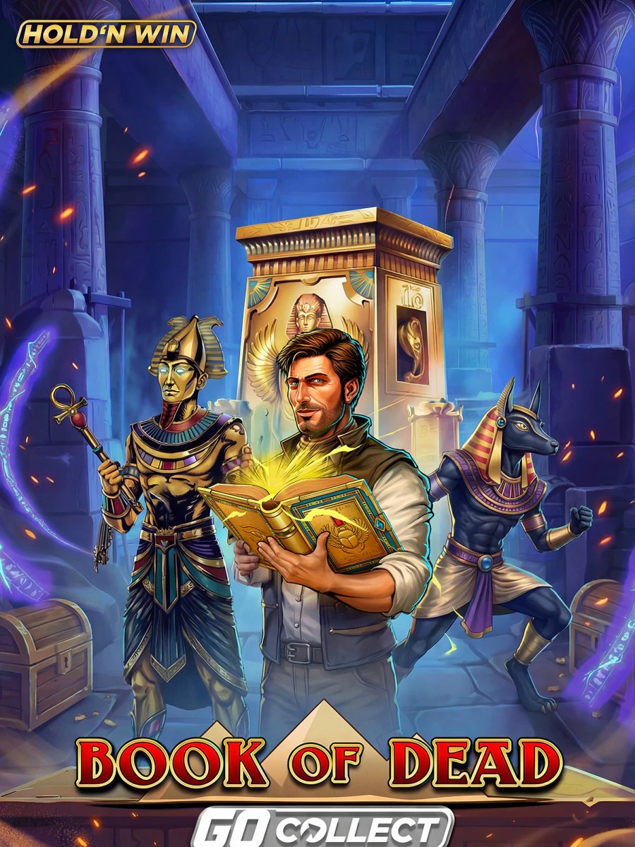 Book Of Dead Go Collect slot artwork