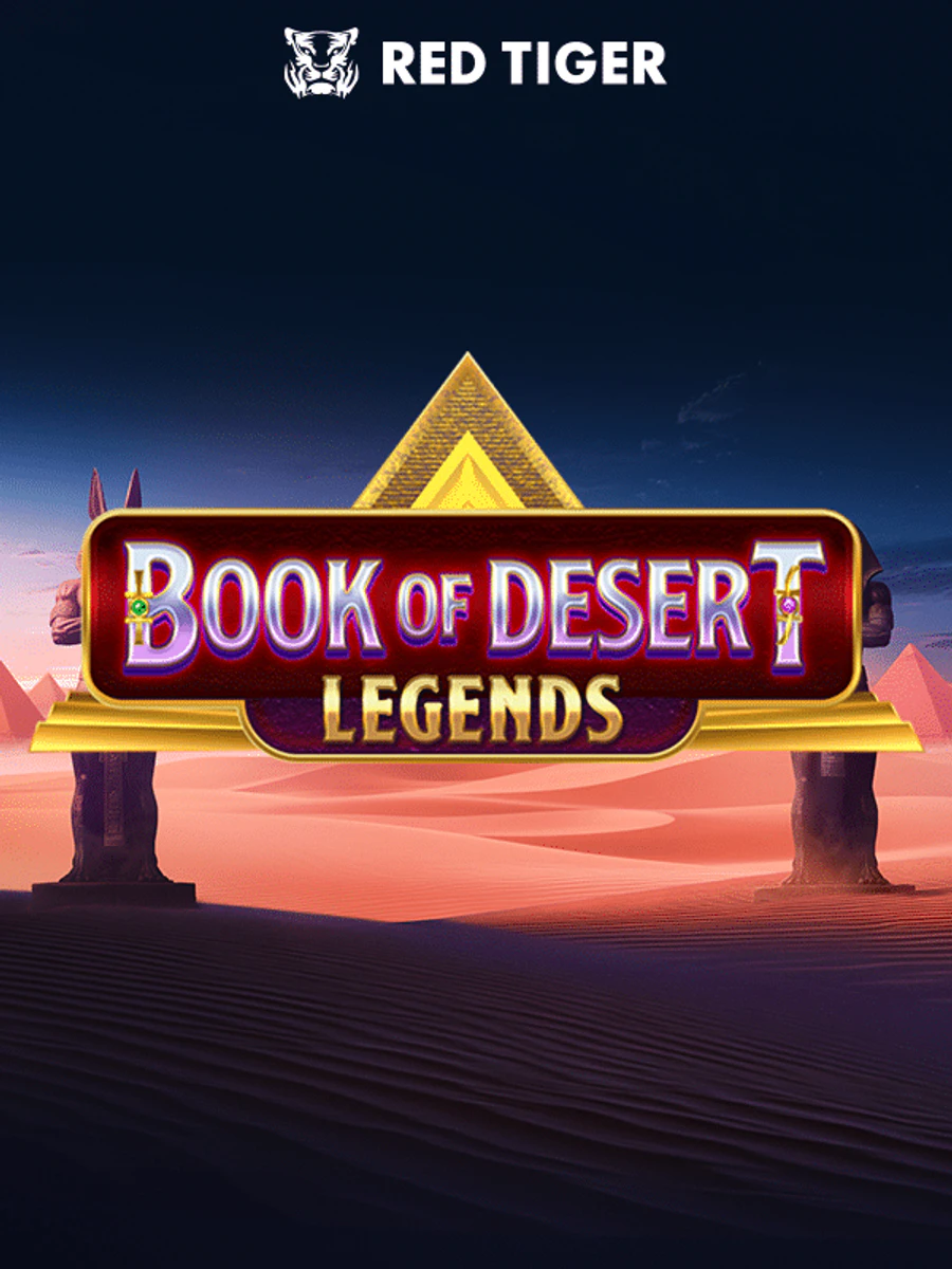 Book Of Desert Legends casino game artwork