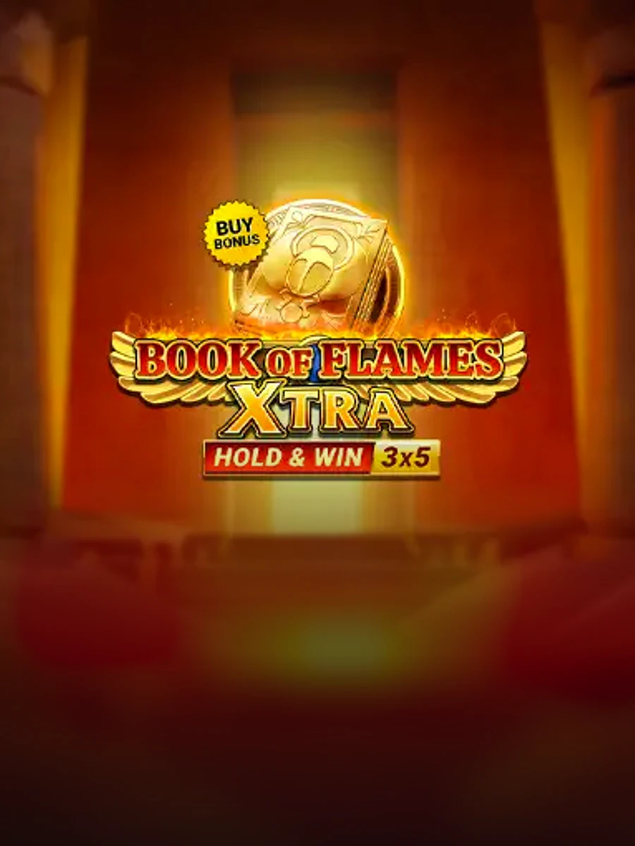 Book of Flames Extra Hold & Win slot artwork