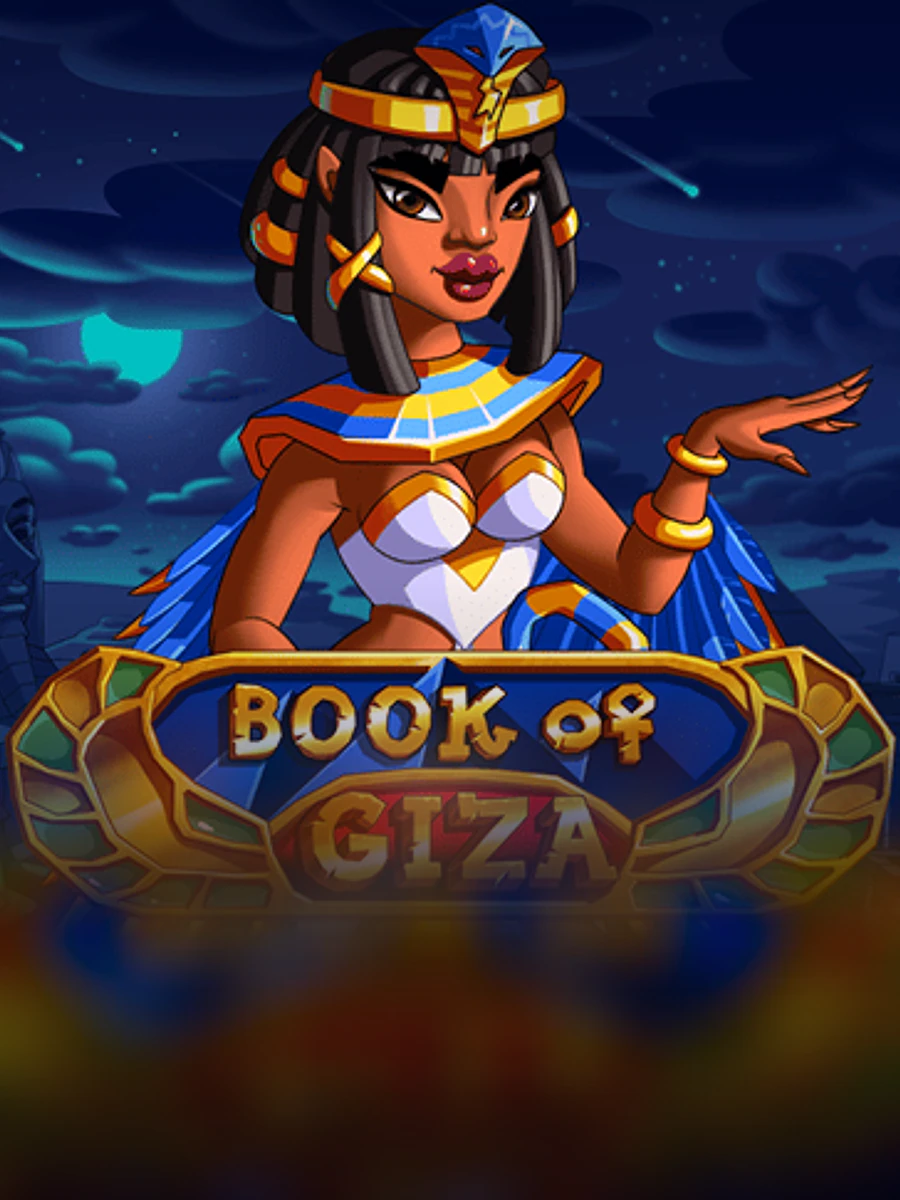 Book of Giza slot artwork