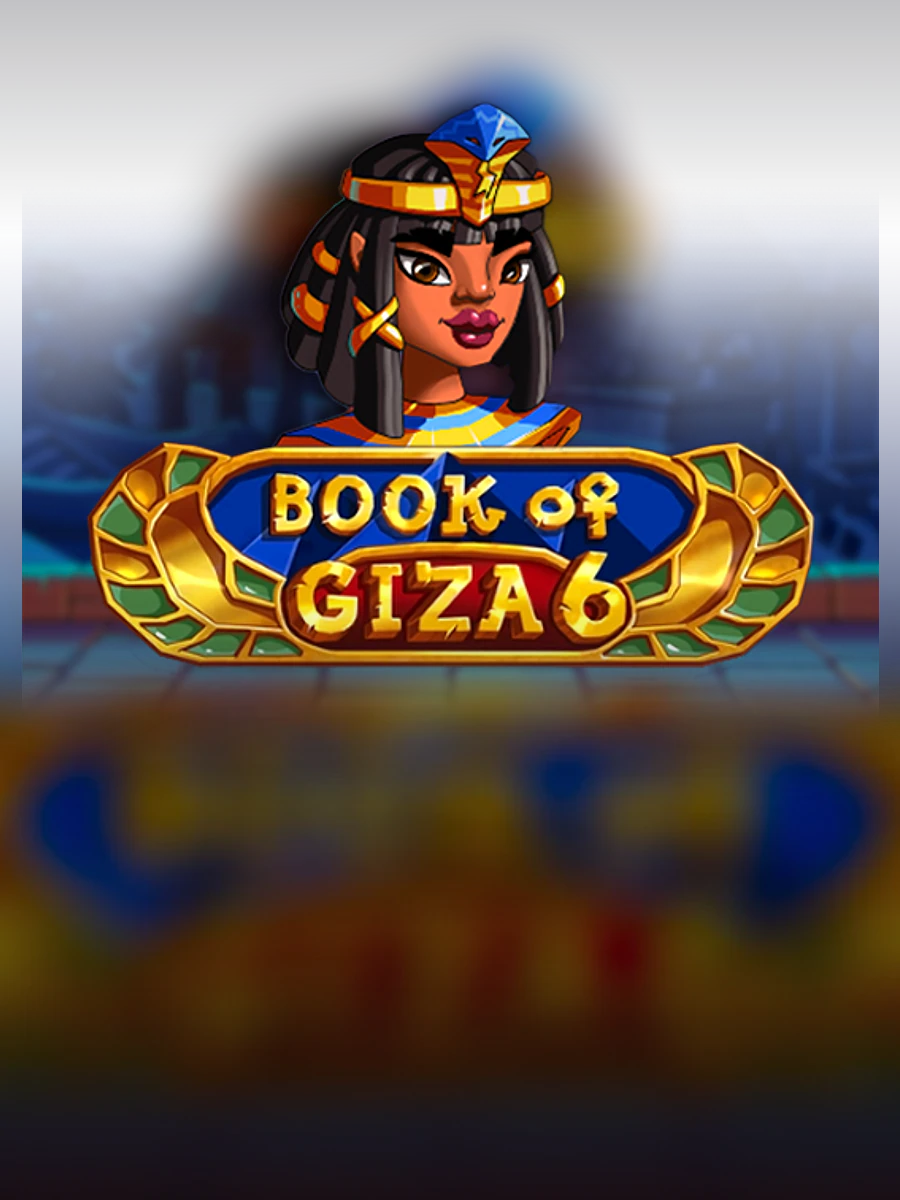 Book of Giza 6 slot artwork