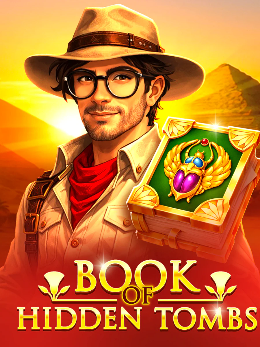 Book of Hidden Tombs slot artwork