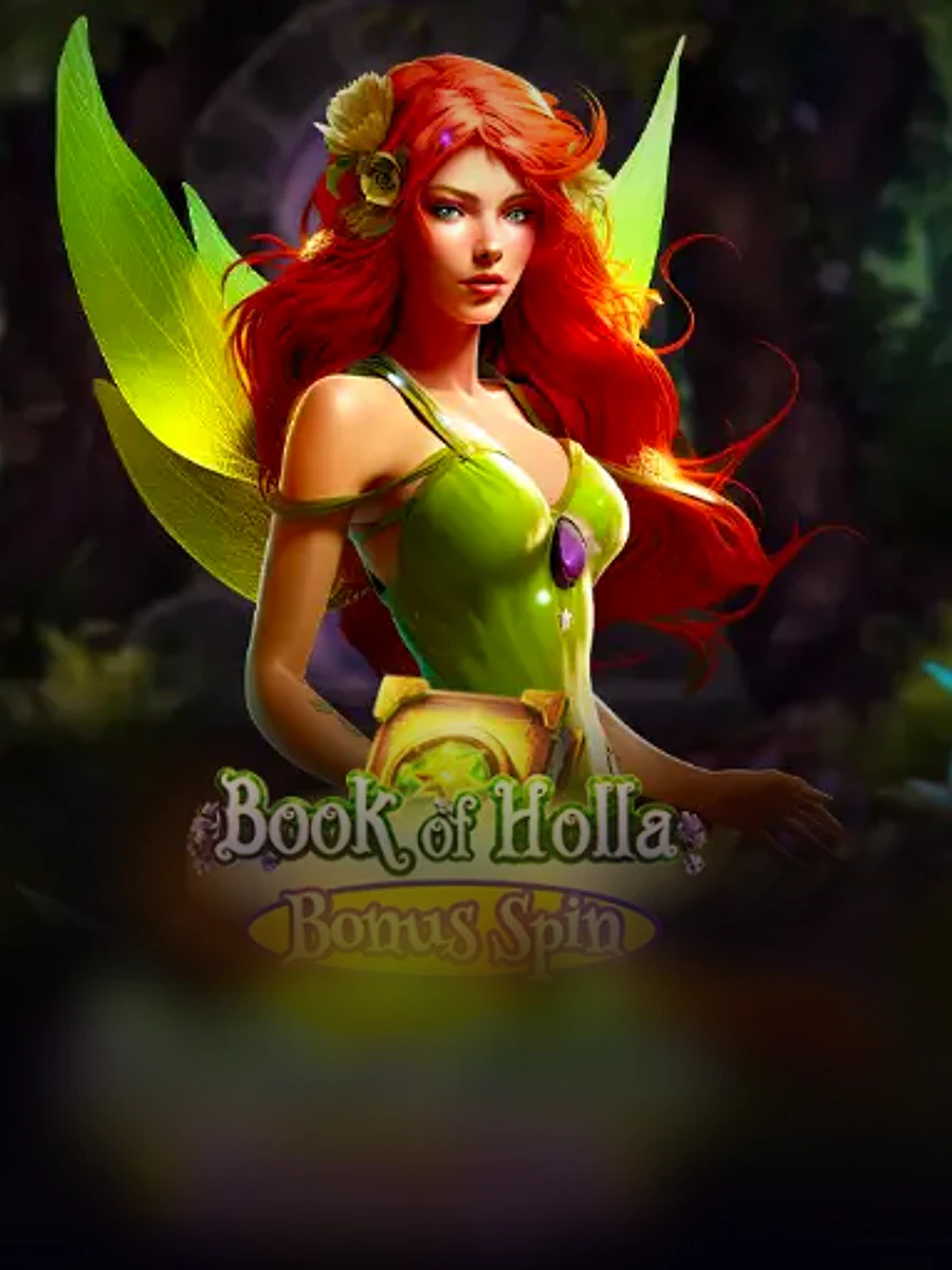 Book of Holla: Bonus Spin slot artwork