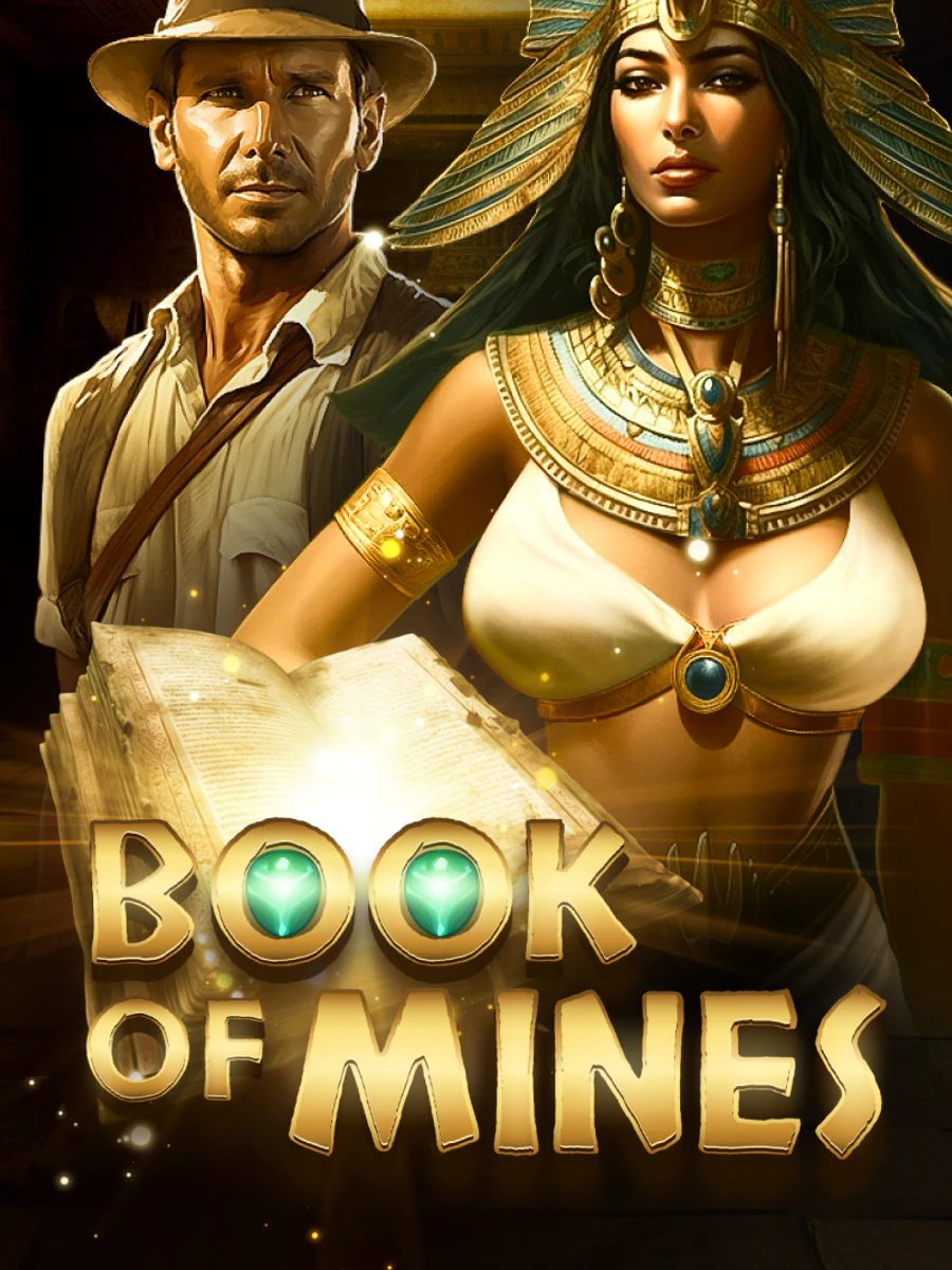 Book Of Mines mines game artwork