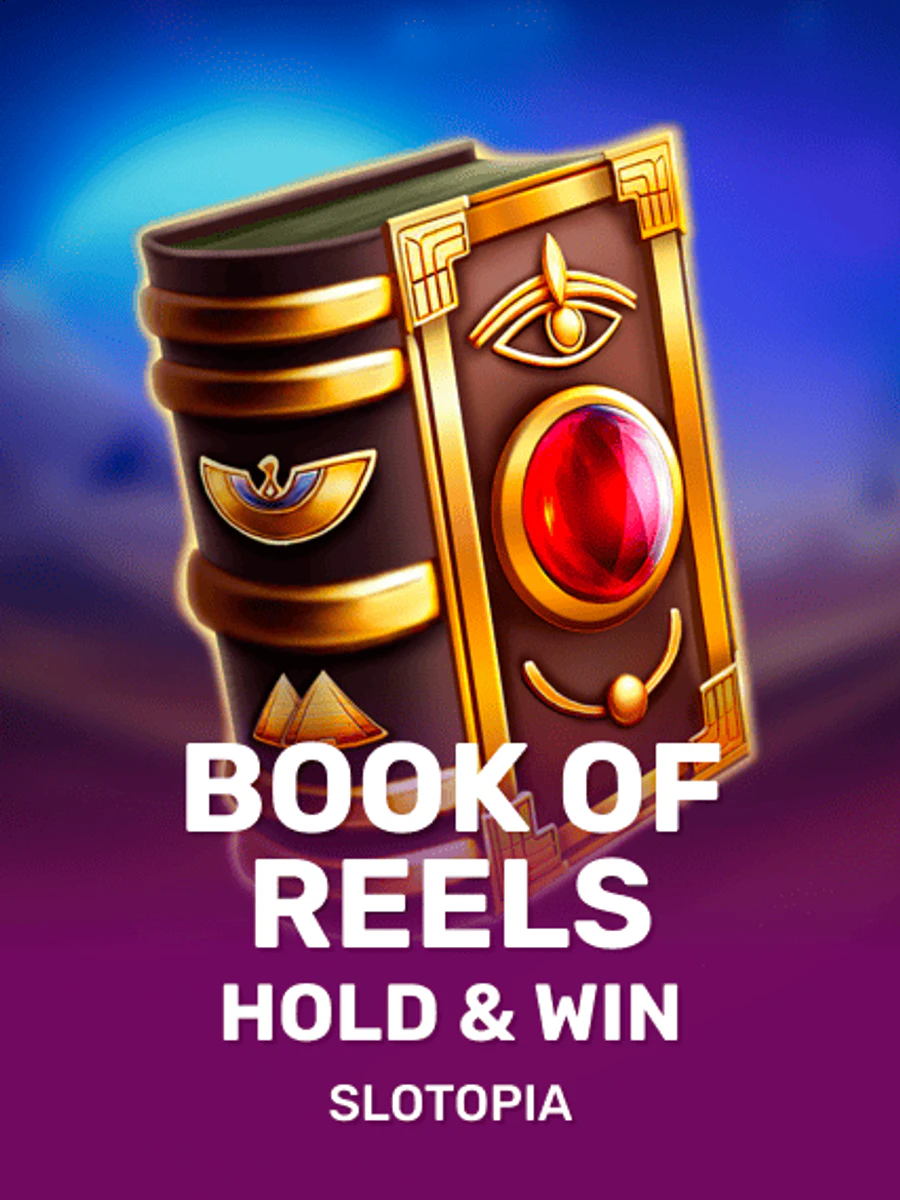 Book of Reels Hold & Win slot artwork