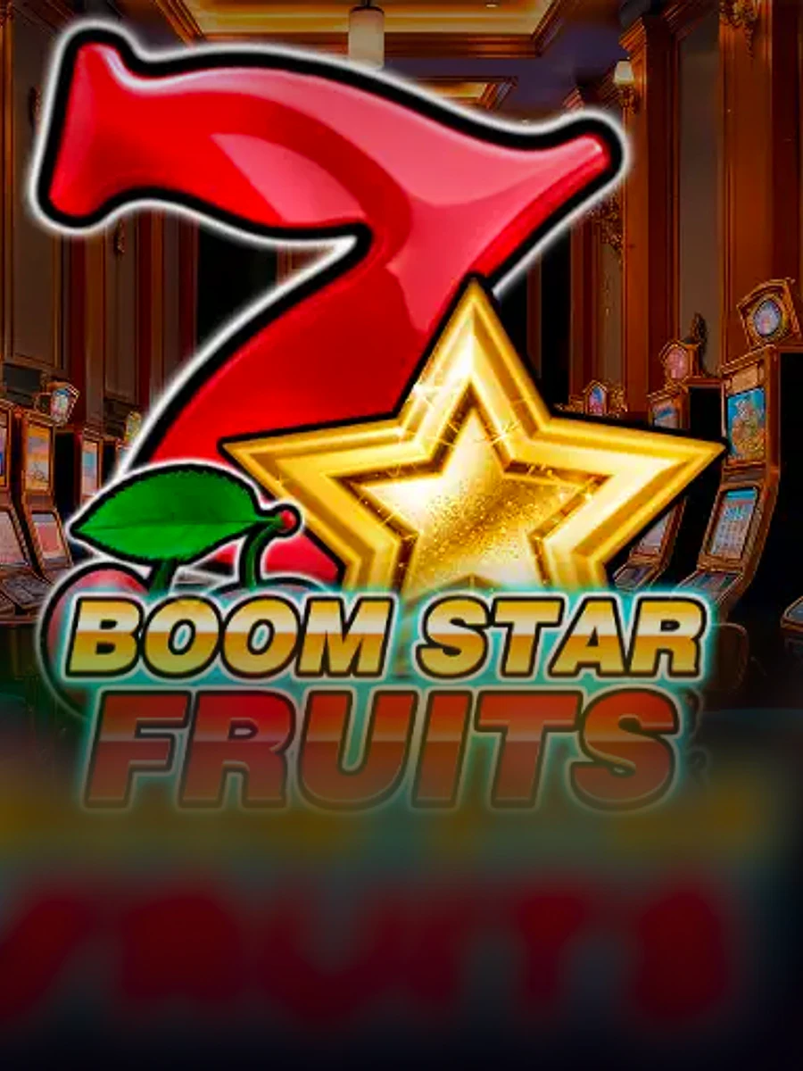 Boom Star Fruits slot artwork