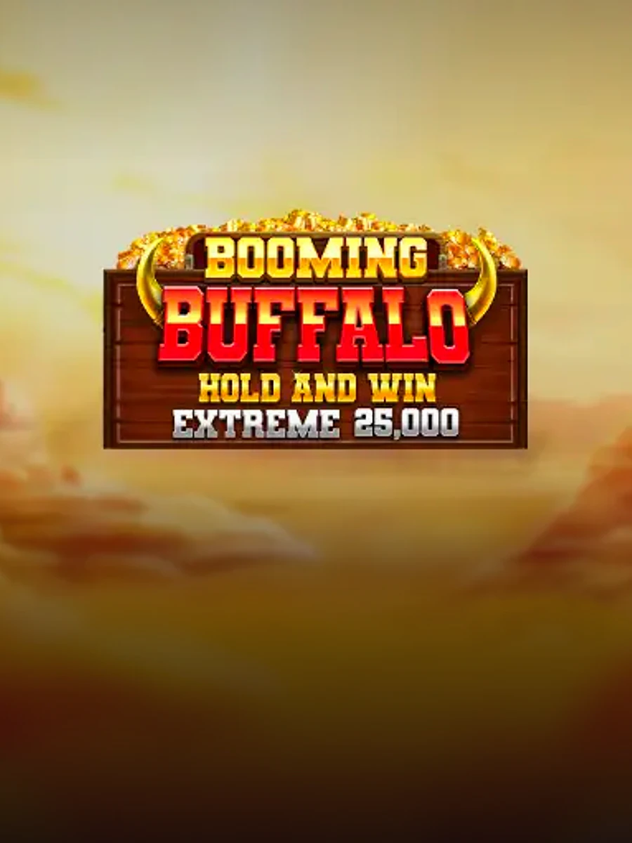 Booming Buffalo Hold and Win Extreme 25,000 slot artwork