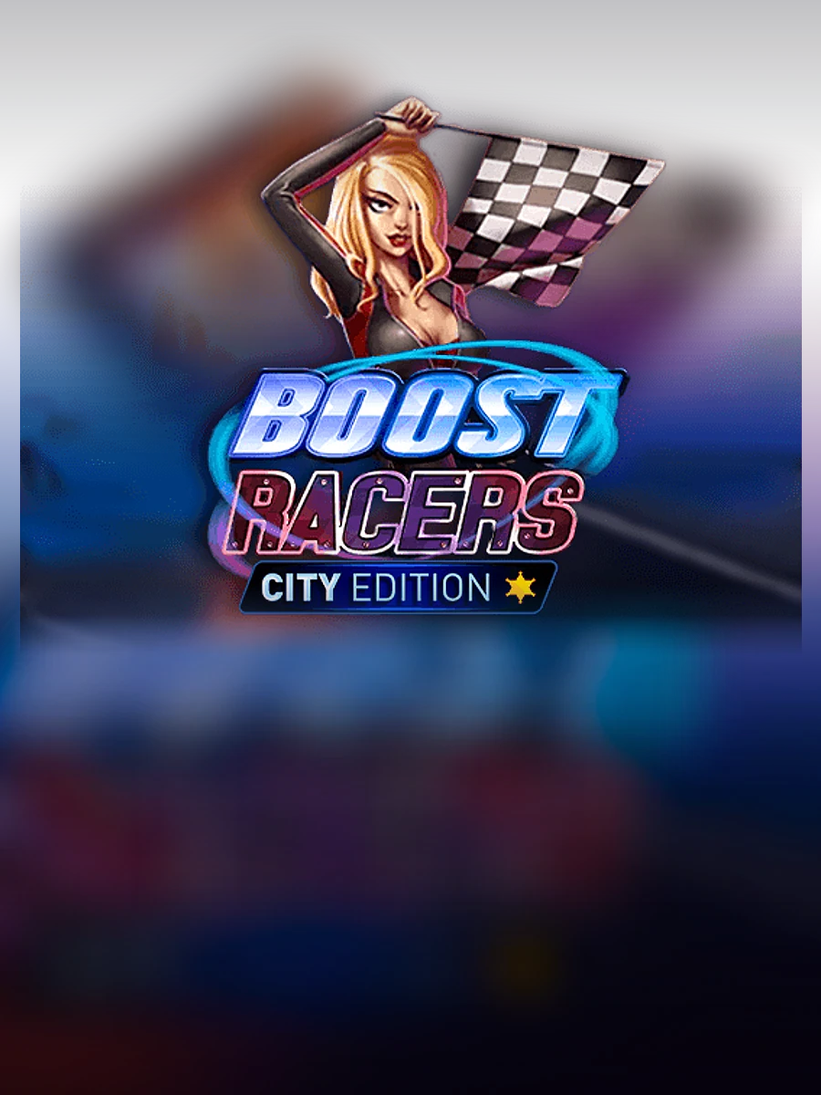 Boost Racers City Edition casino game artwork