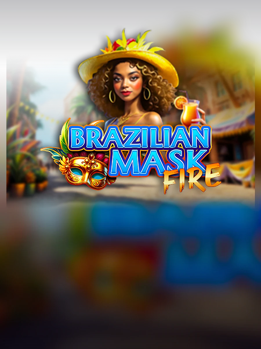 Brazilian Mask Fire slot artwork
