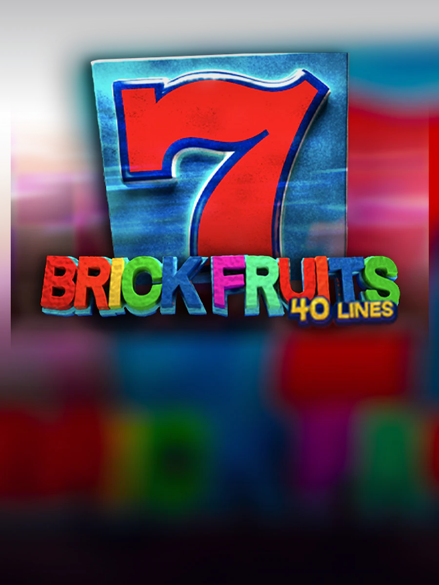 Brick Fruits 40 Lines slot artwork