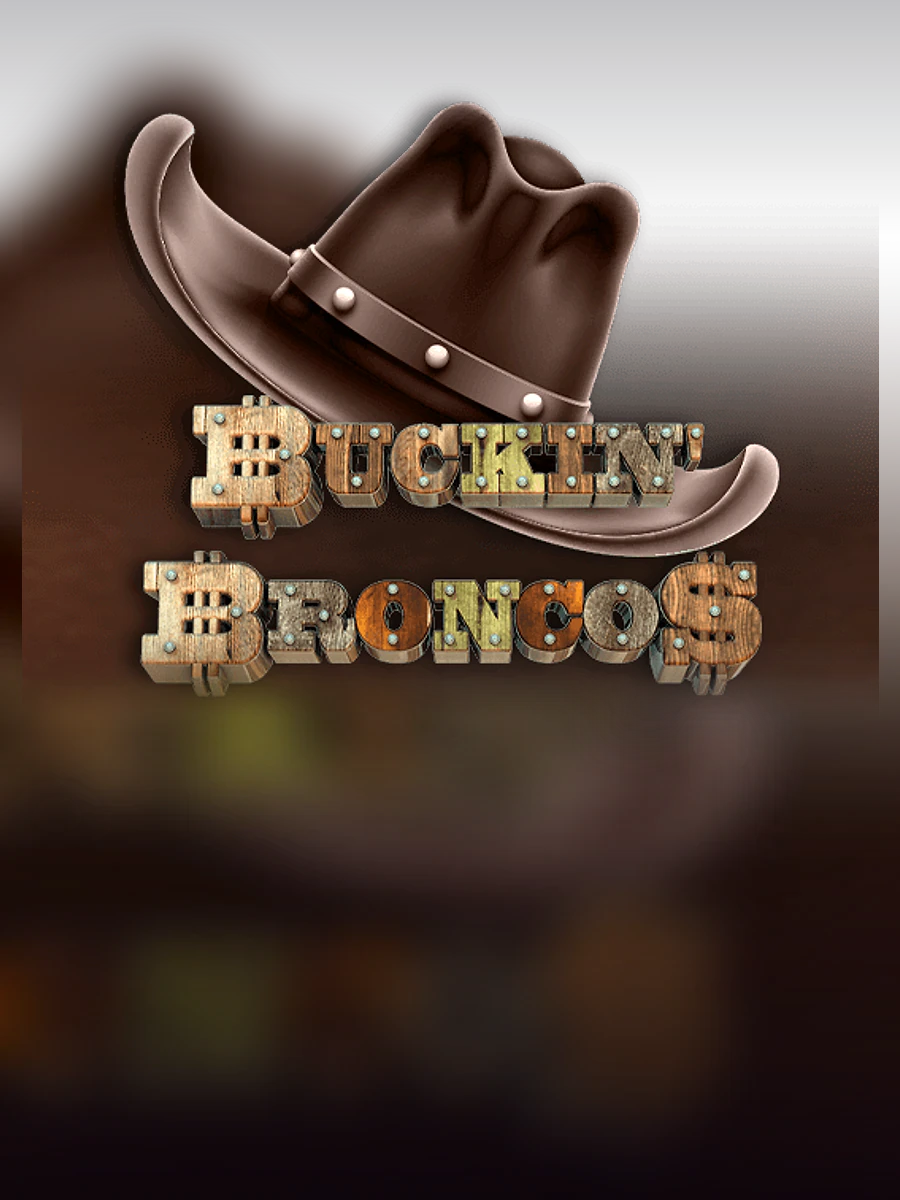 Buckin' Broncos slot artwork