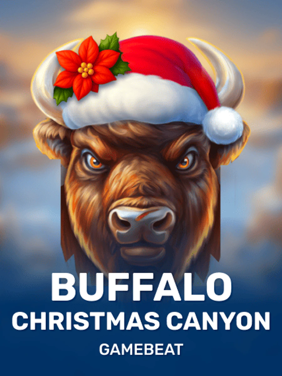 Buffalo Christmas Canyon slot artwork
