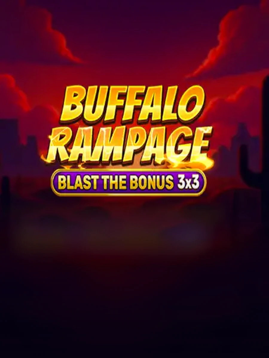 Buffalo Rampage - Blast The Bonus 3x3 slot artwork