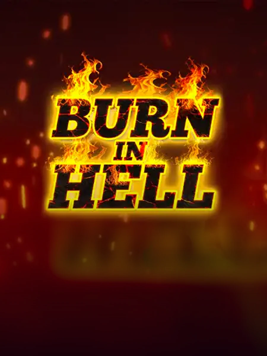 Burn in Hell Hold and Win casino game artwork