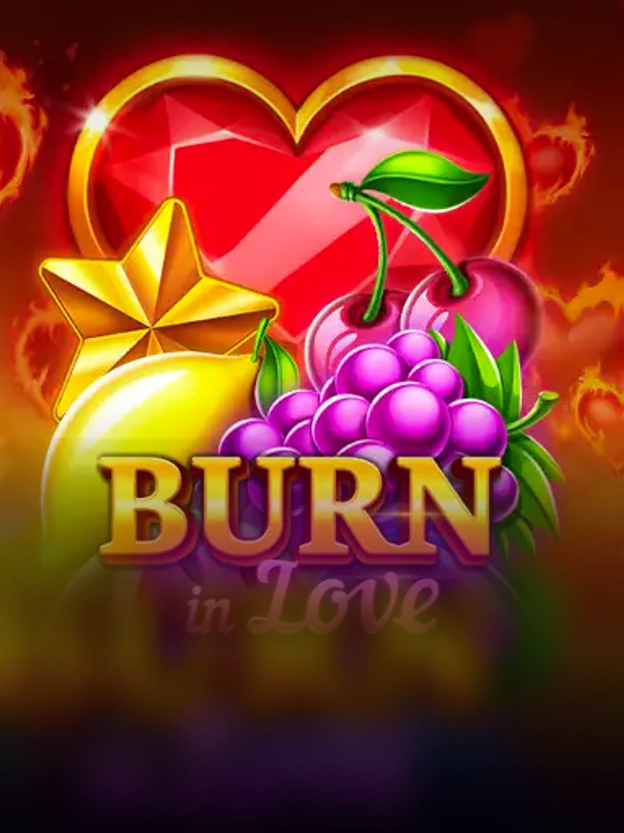 Burn in Love casino game artwork