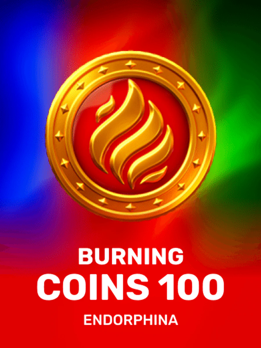 Burning Coins 100 slot artwork