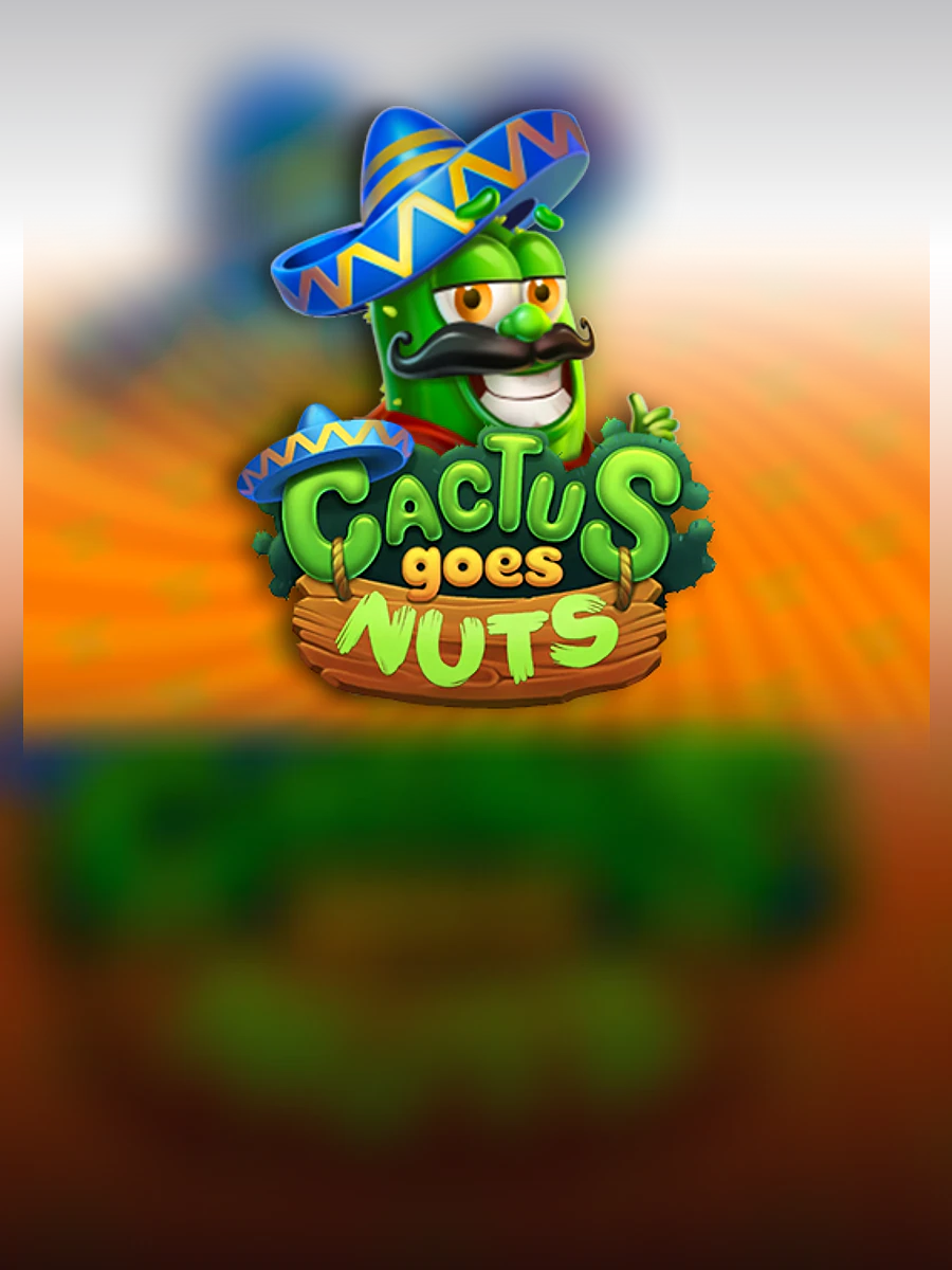 Cactus Goes Nuts slot artwork
