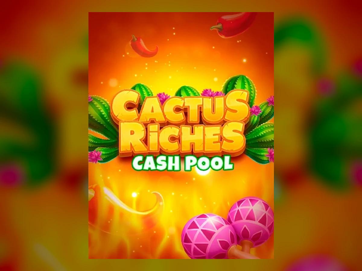 Cactus Riches: Cash Pool casino game artwork