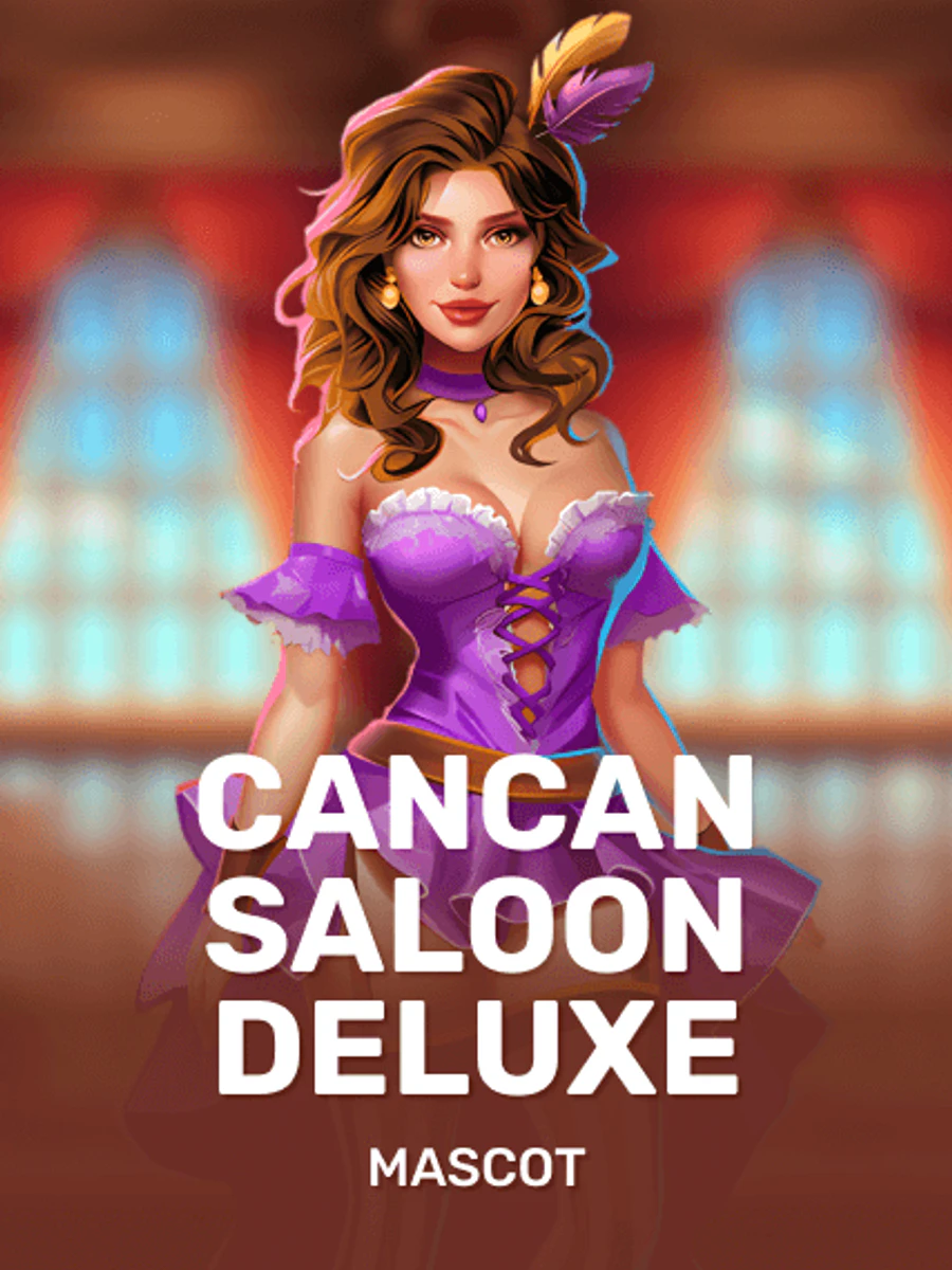 Can can Saloon Deluxe slot artwork