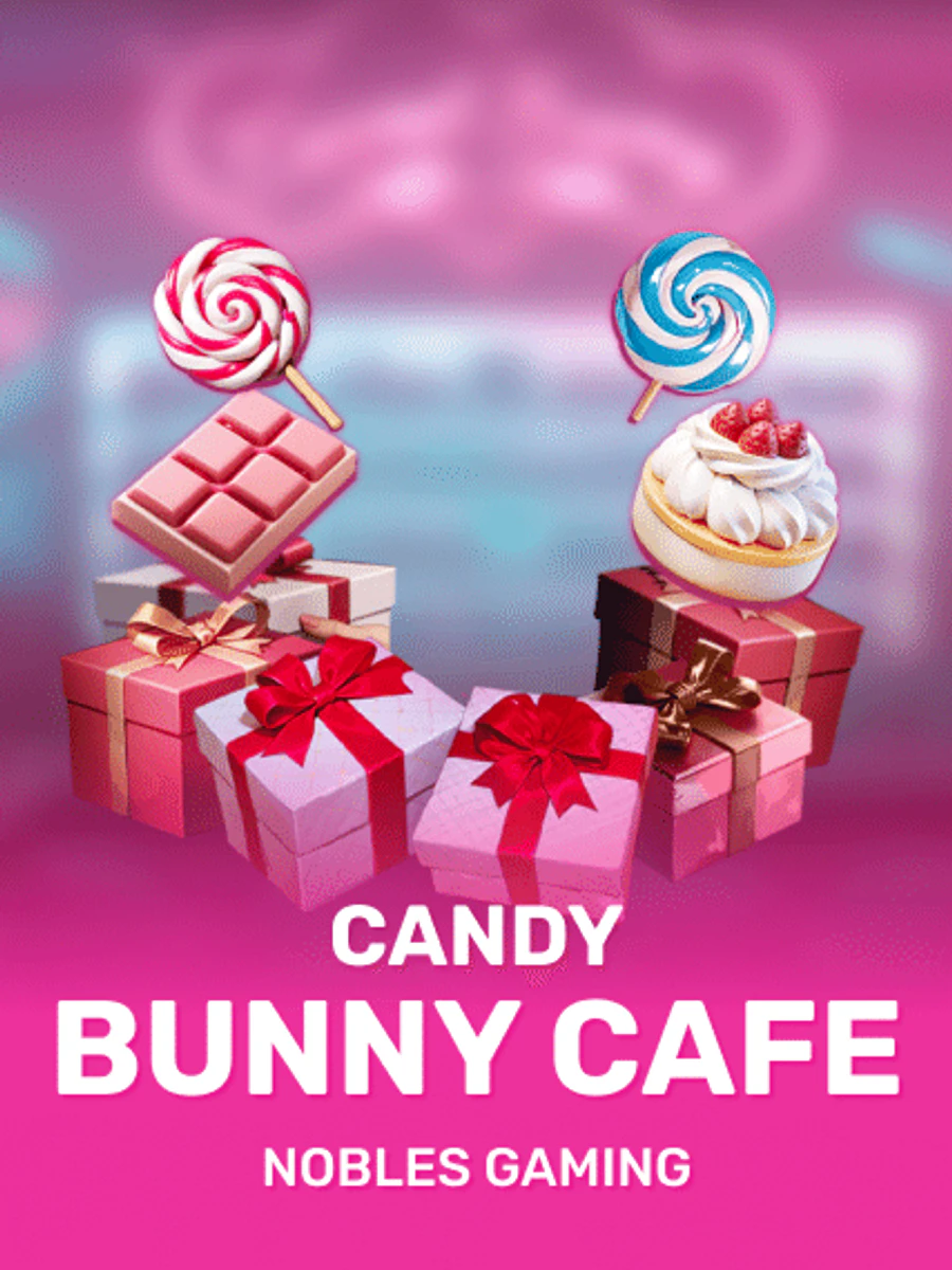Candy Bunny Cafe casino game artwork