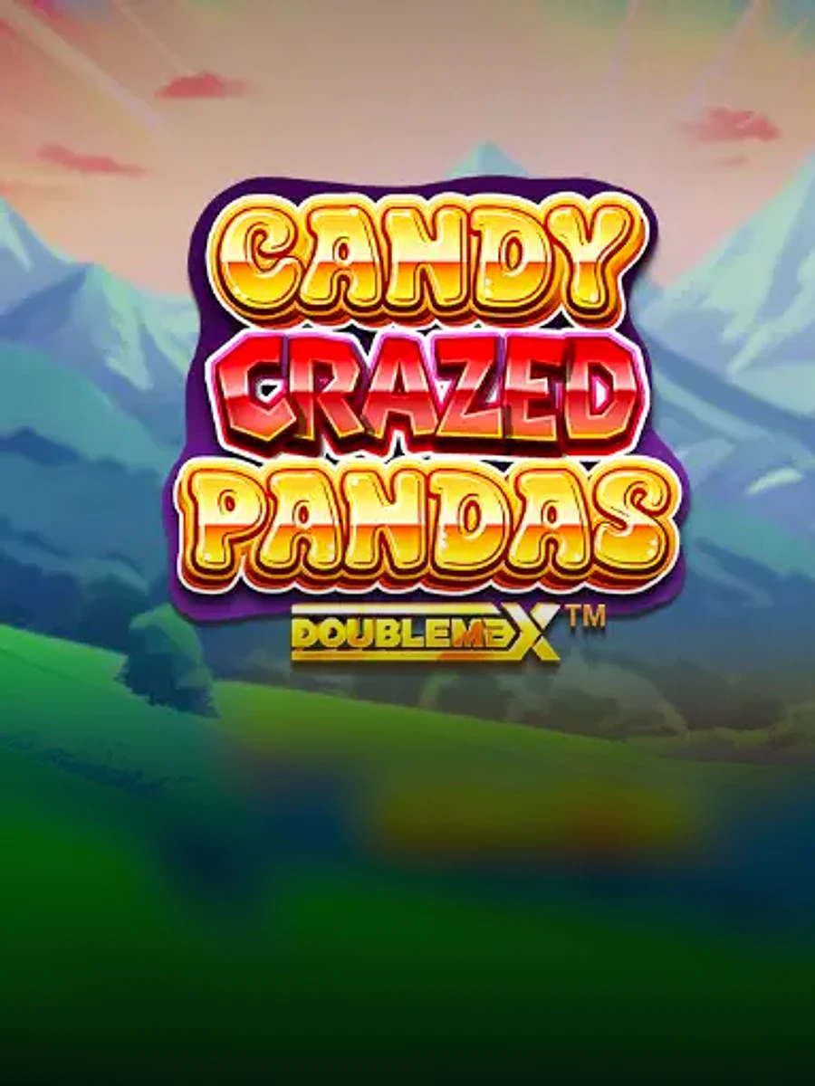 Candy Crazed Pandas DoubleMax slot artwork