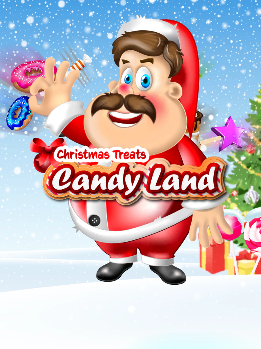 Candy Land Christmas Treats slot artwork