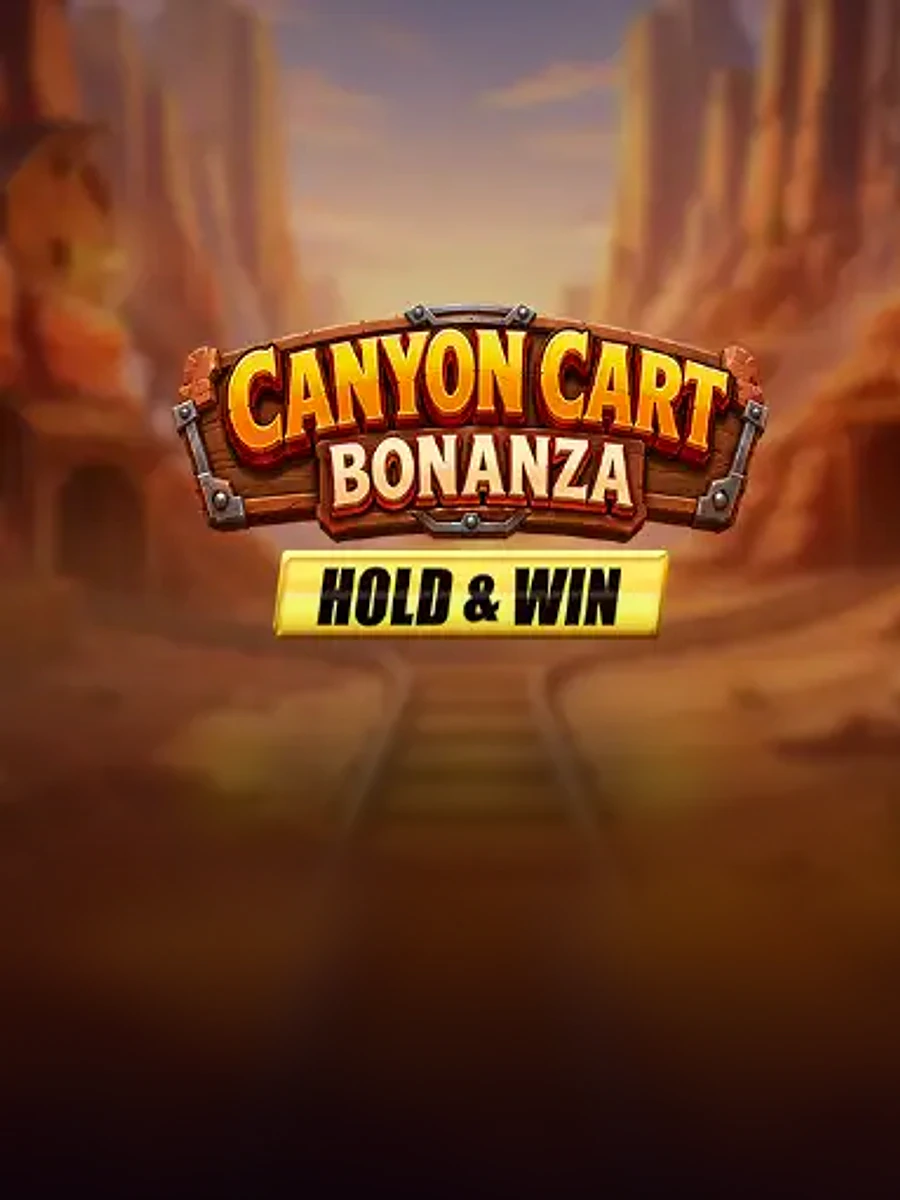 Canyon Cart Bonanza: Hold & Win casino game artwork