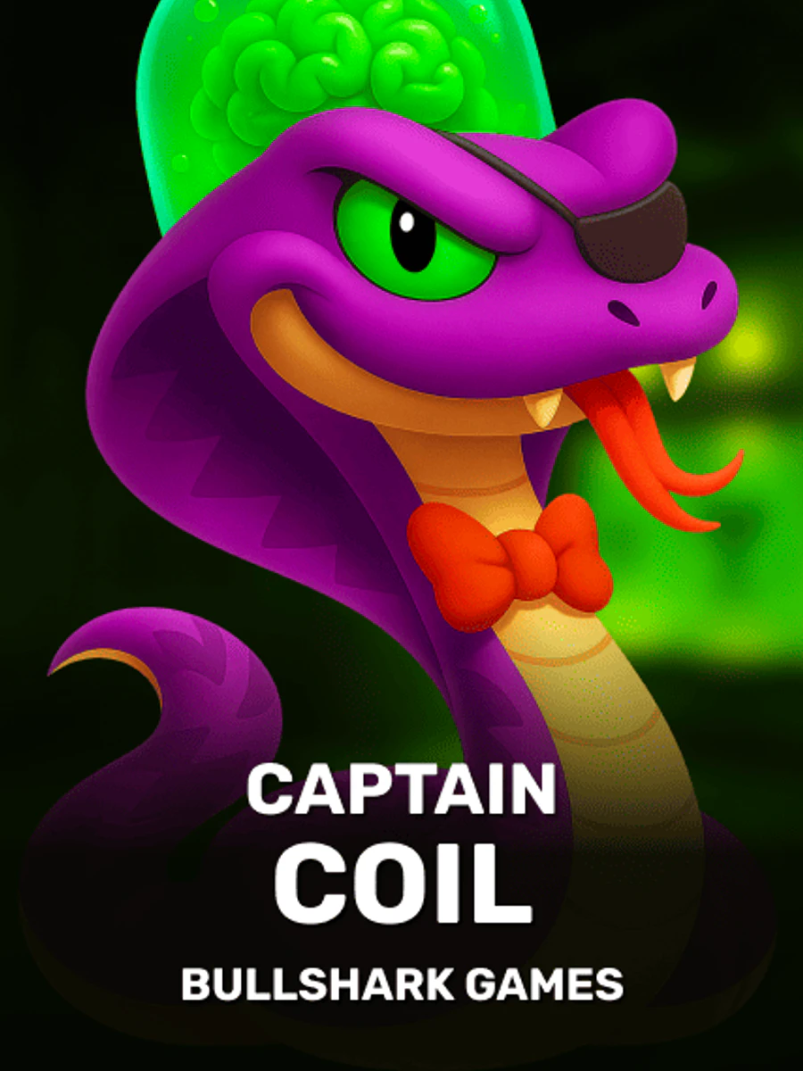 Captain Coil slot artwork
