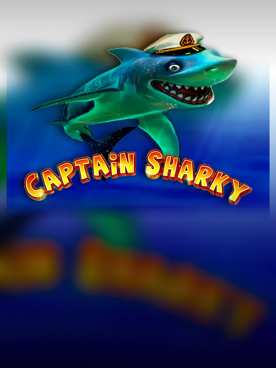Captain Sharky slot artwork