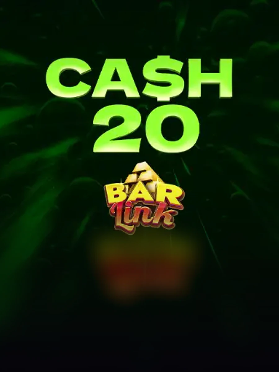 Cash 20 Bar Link slot artwork