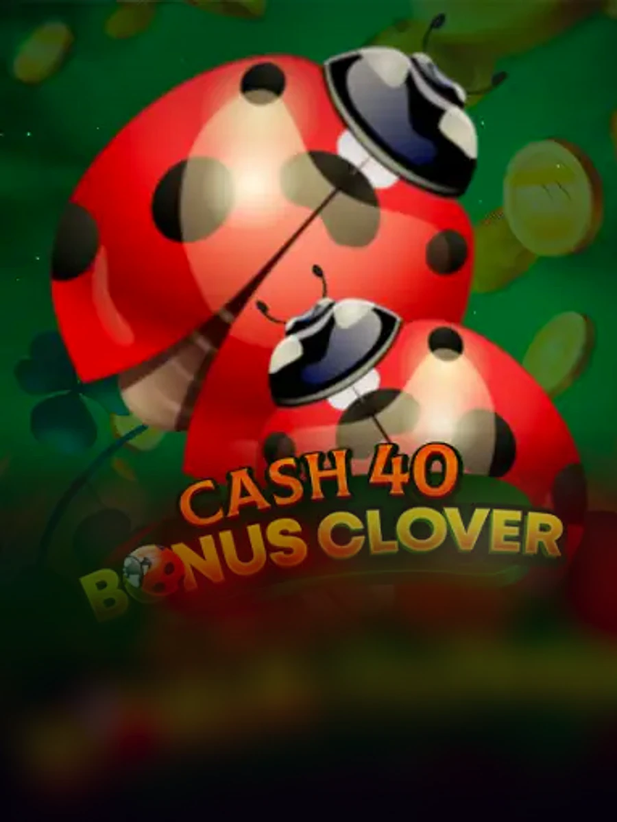 Cash 40 Bonus Clover slot artwork