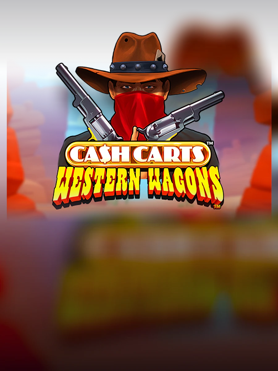 Cash Carts Western Wagons slot artwork
