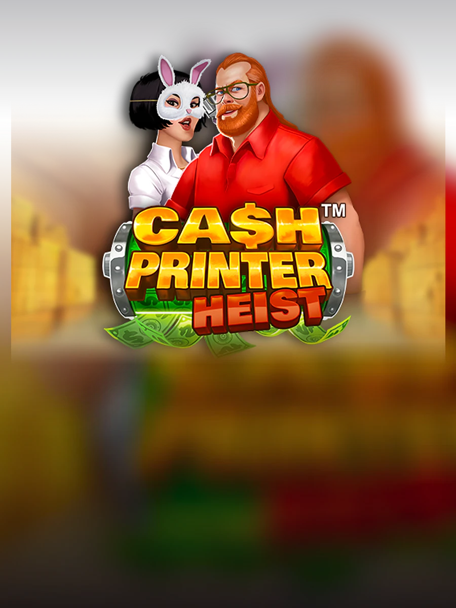 Cash Printer Heist slot artwork