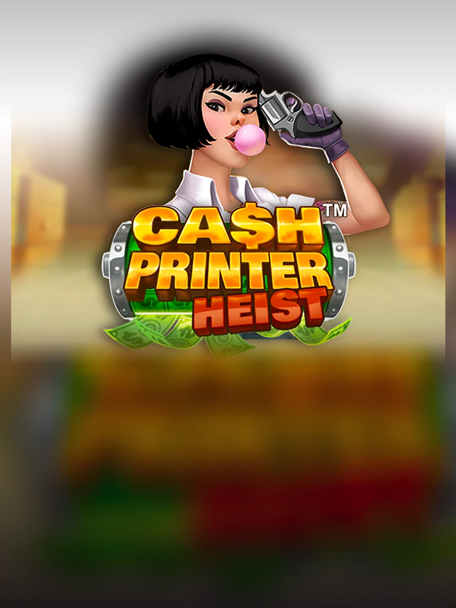 Cash Printer Heist slot artwork