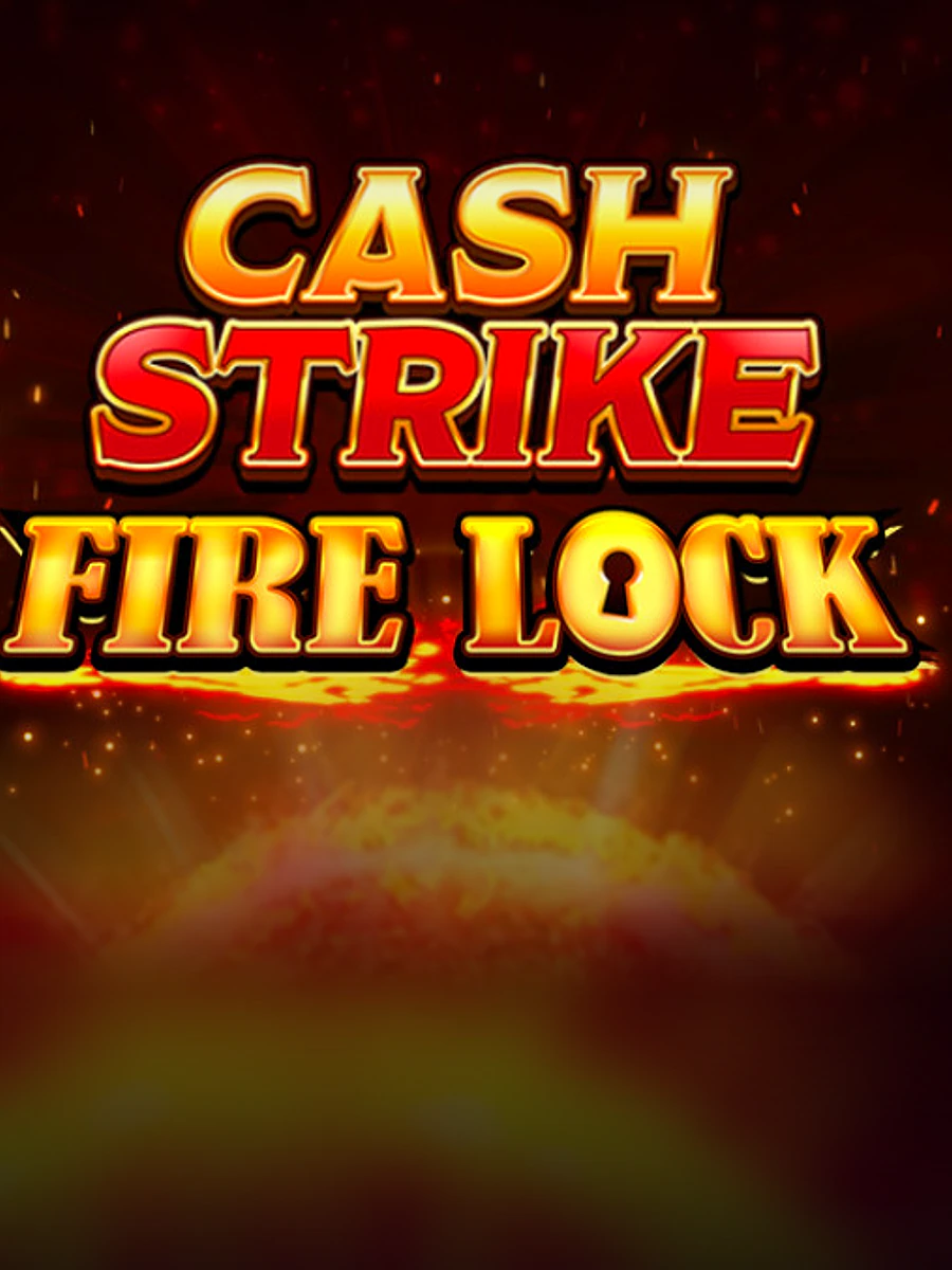 Cash Strike Fire Lock slot artwork
