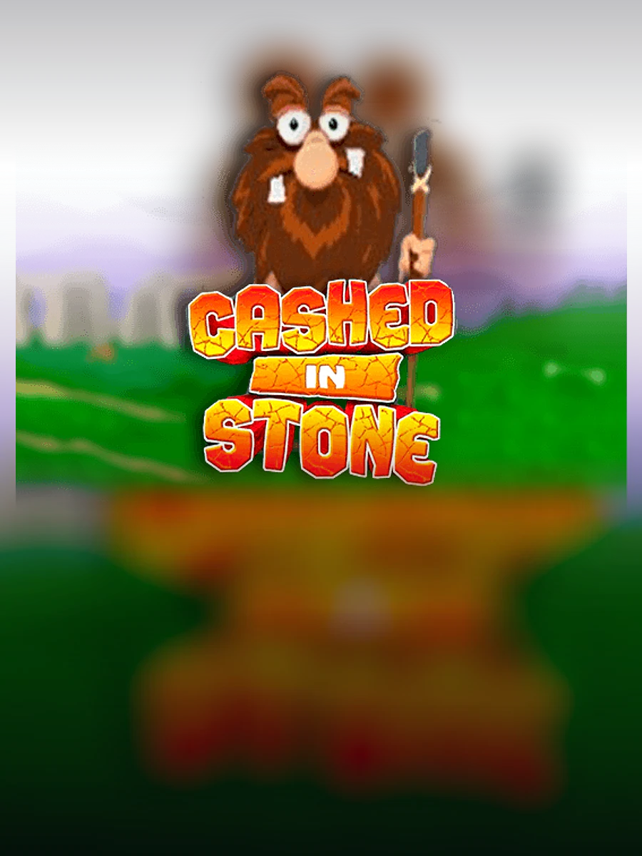 Cashed in Stone slot artwork